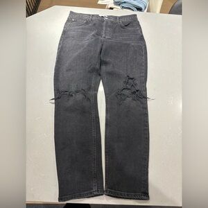 Agolde Charcoal Denim skinny jeans